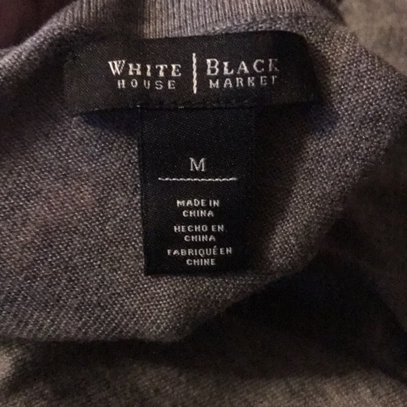 WHBM turtleneck sweater chemise - Picture 9 of 9